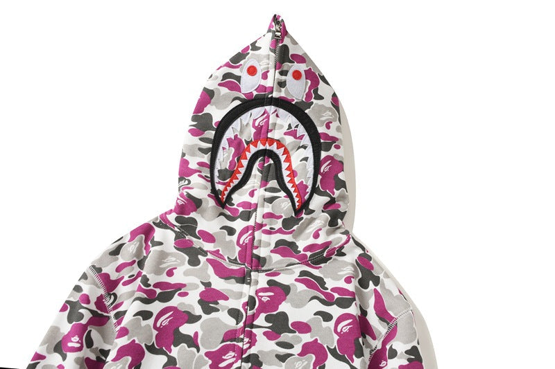 BAPE Camo Full-Zip Hoodie