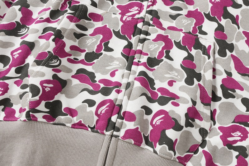 BAPE Camo Full-Zip Hoodie