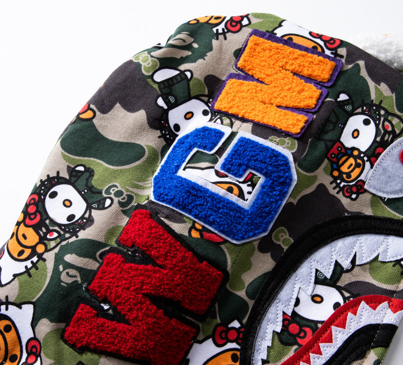 BAPE x Hello Kitty Camo Hoodie