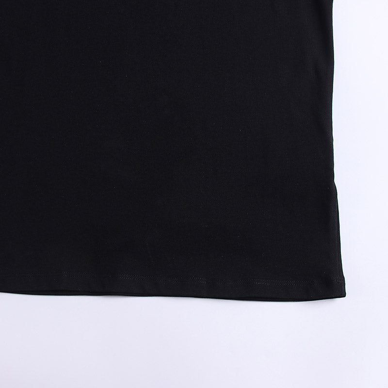 Off-White Color Block Arrow Pattern T-Shirt