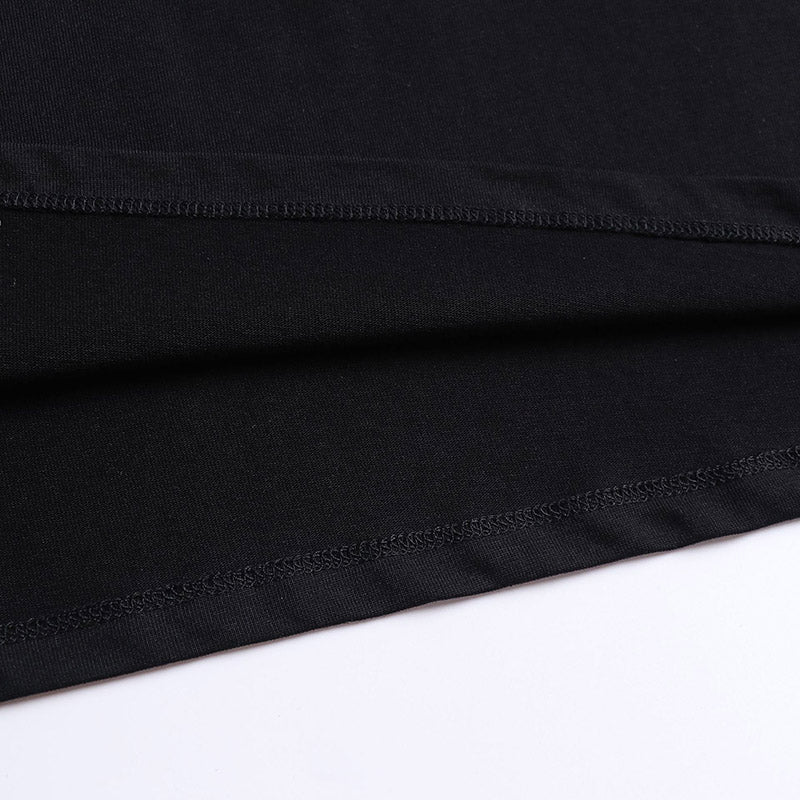 Off-White Color Block Arrow Pattern T-Shirt