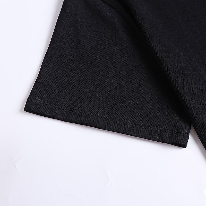 Off-White Color Block Arrow Pattern T-Shirt