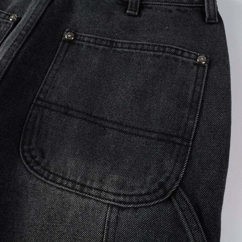 AMIRI Loose Jeans #9301 – Distressed Cotton Denim
