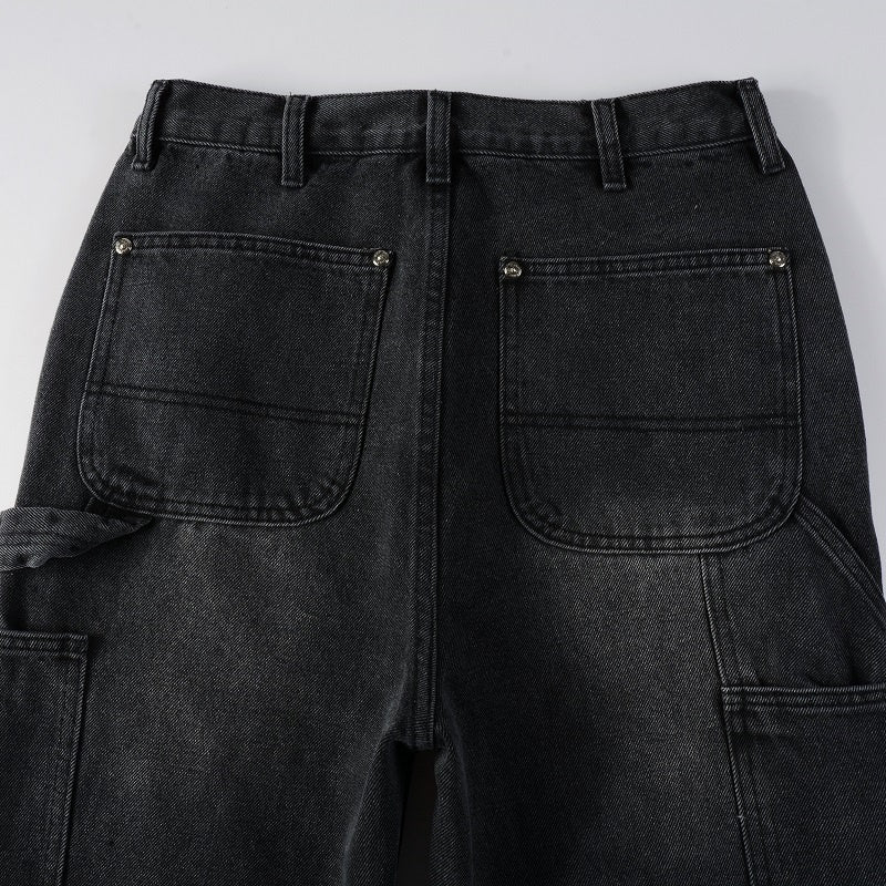 AMIRI Loose Jeans #9301 – Distressed Cotton Denim