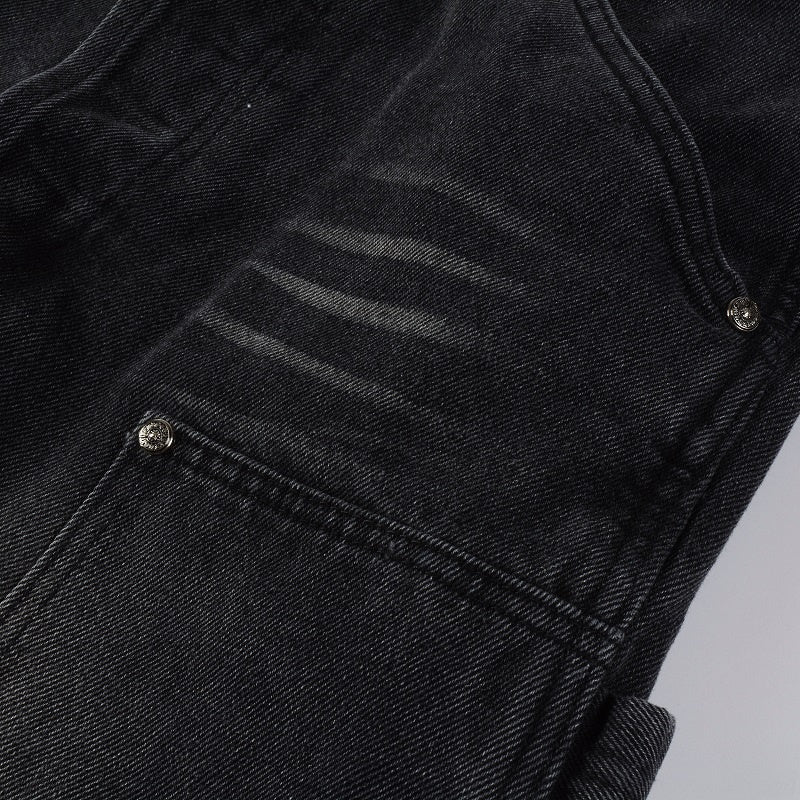 AMIRI Loose Jeans #9301 – Distressed Cotton Denim