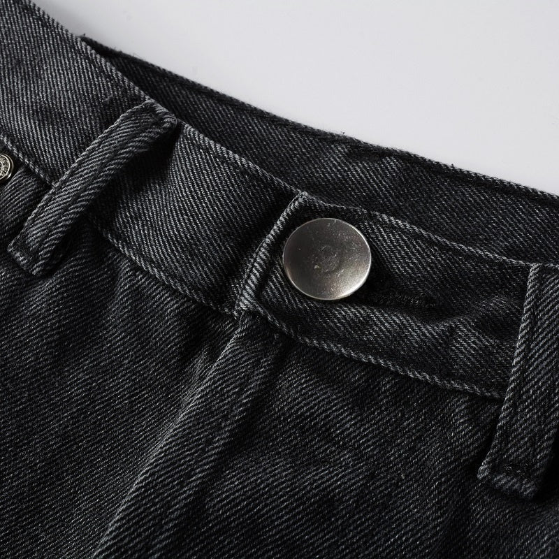 AMIRI Loose Jeans #9301 – Distressed Cotton Denim