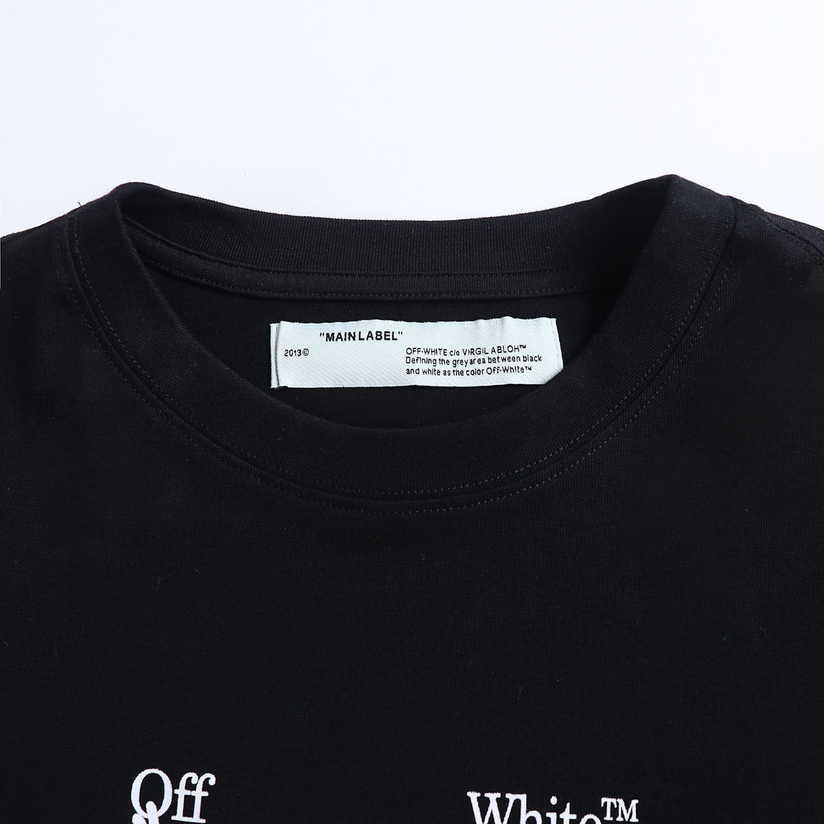 OFF-WHITE Paint Splatter Arrow Graphic T-Shirt