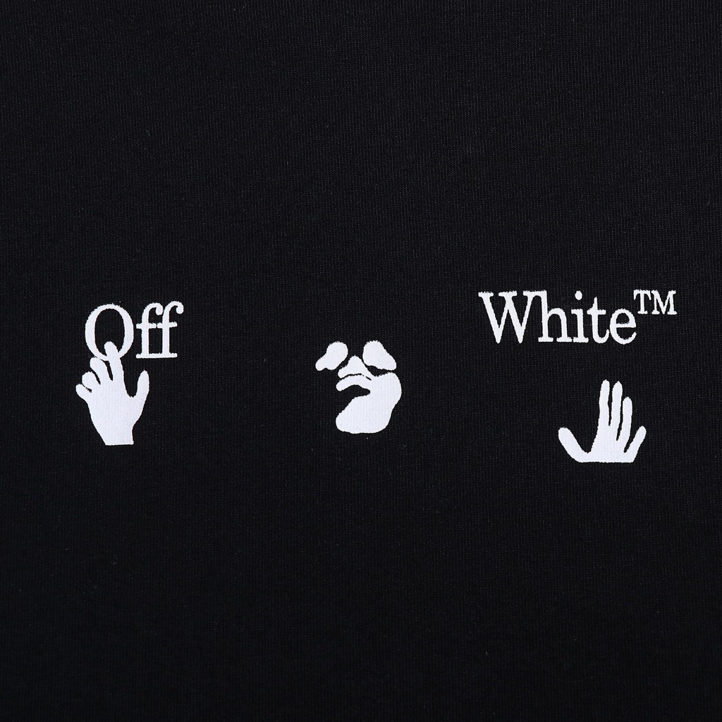 OFF-WHITE Paint Splatter Arrow Graphic T-Shirt