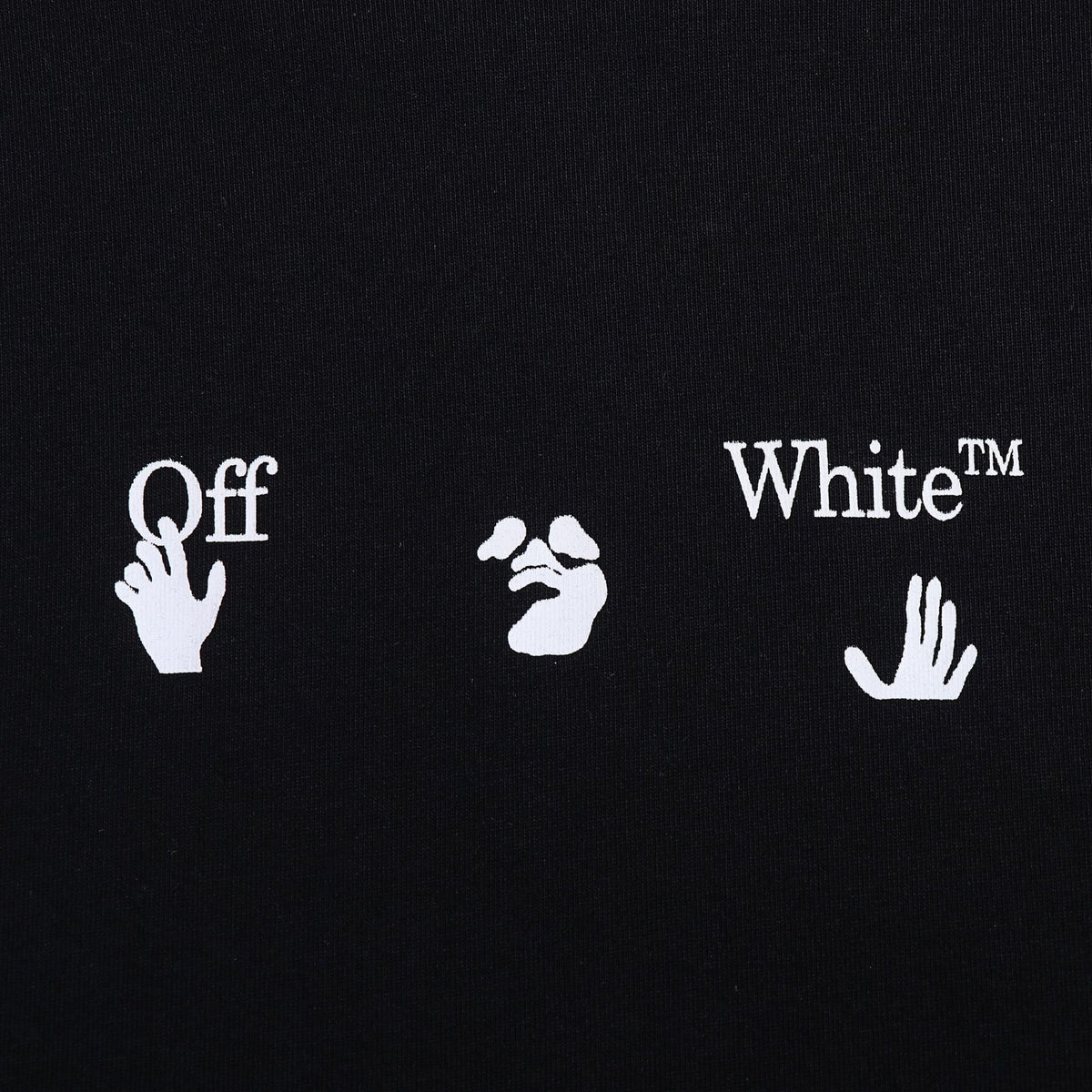 OFF-WHITE Paint Splatter Arrow Graphic T-Shirt