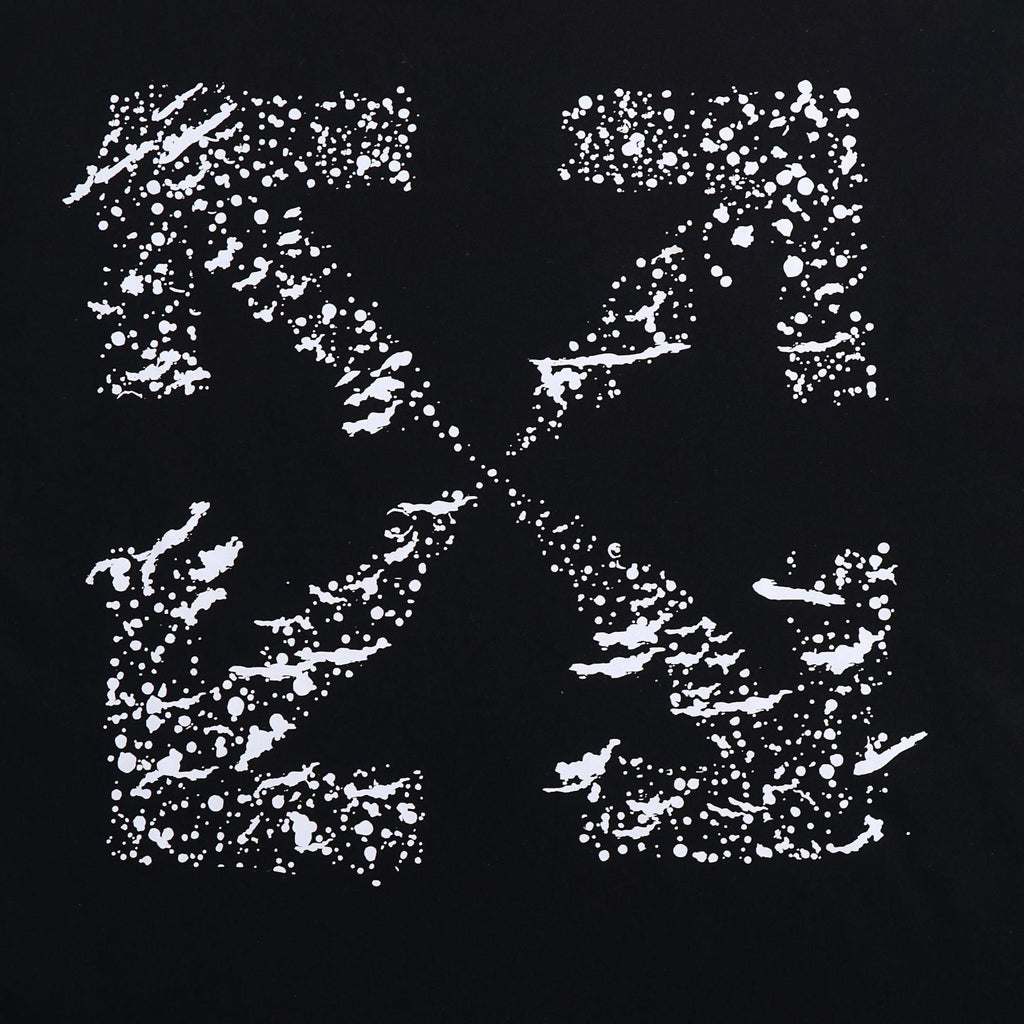 OFF-WHITE Paint Splatter Arrow Graphic T-Shirt
