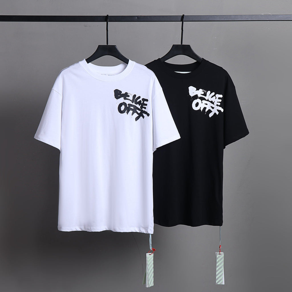 OFF-WHITE™ Brushstroke Logo Graphic T-Shirt