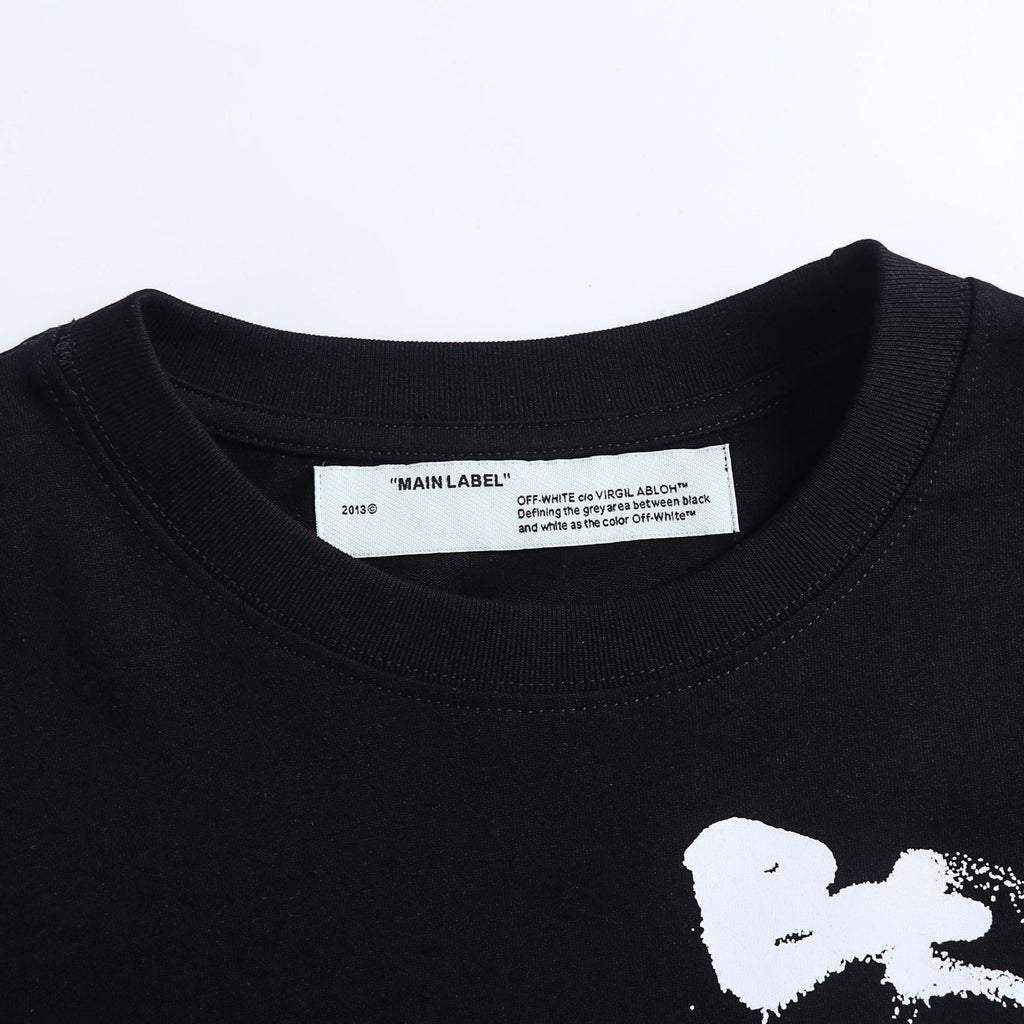 OFF-WHITE™ Brushstroke Logo Graphic T-Shirt