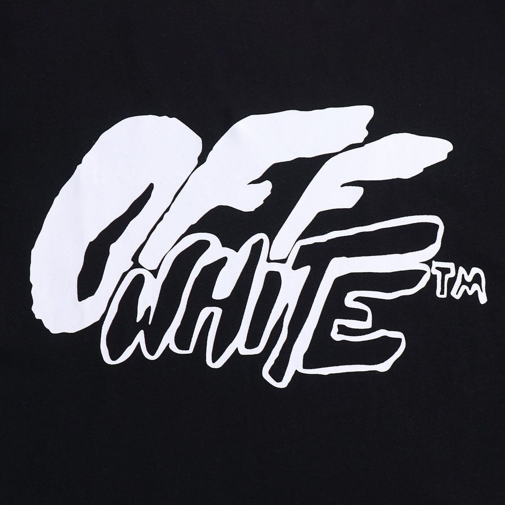 OFF-WHITE™ Brushstroke Logo Graphic T-Shirt