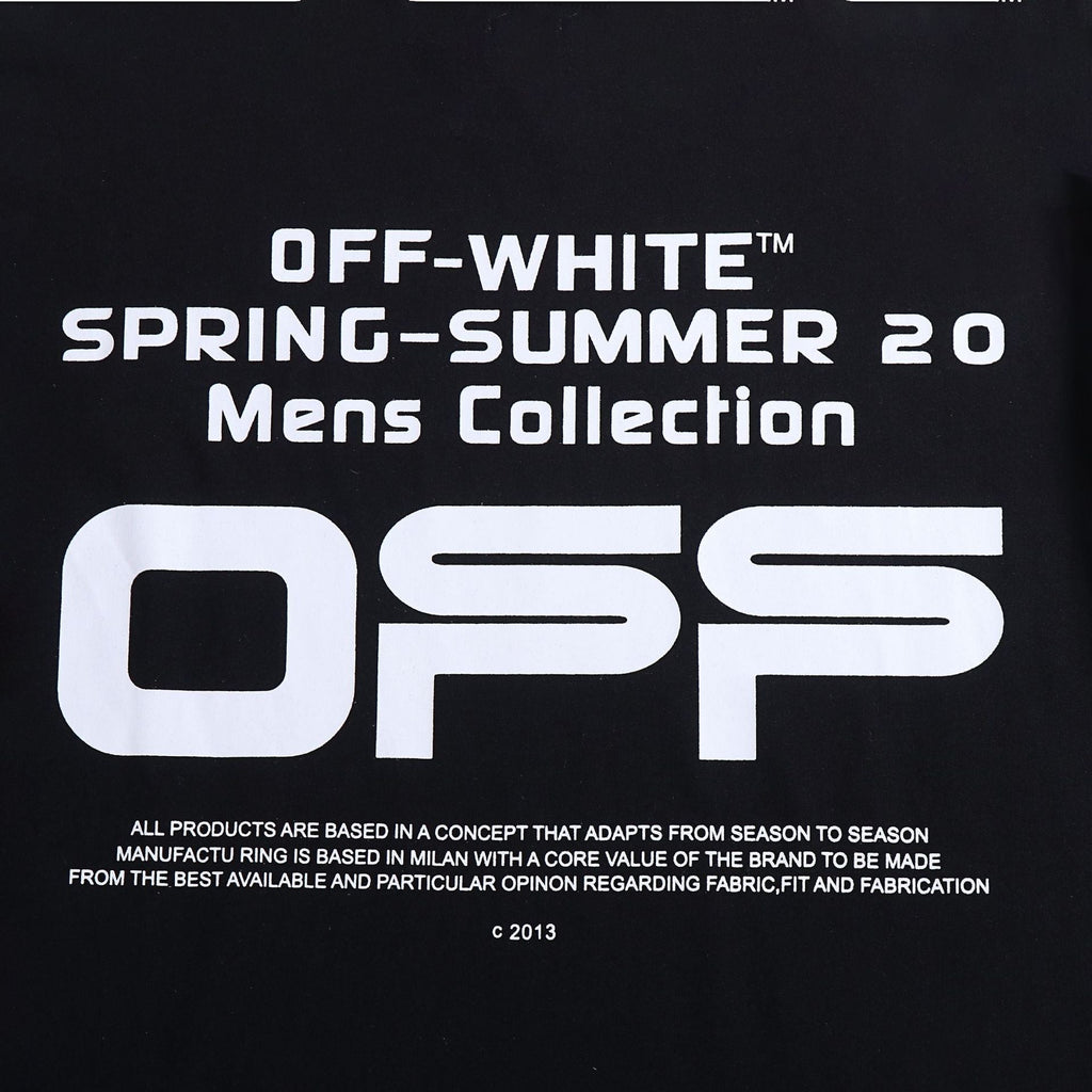 OFF-WHITE™ Spring-Summer Mens Collection Graphic T-Shirt