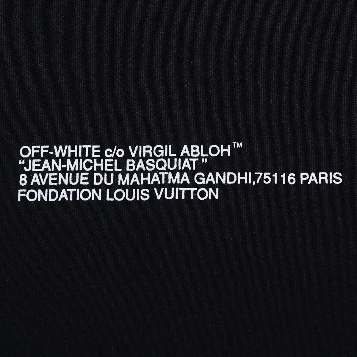 OFF-WHITE™ x Basquiat Graffiti Art Graphic T-Shirt