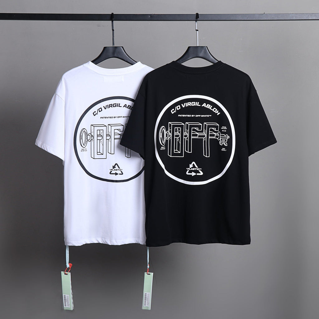 OFF-WHITE c/o Virgil Abloh™ Badge Graphic T-Shirt