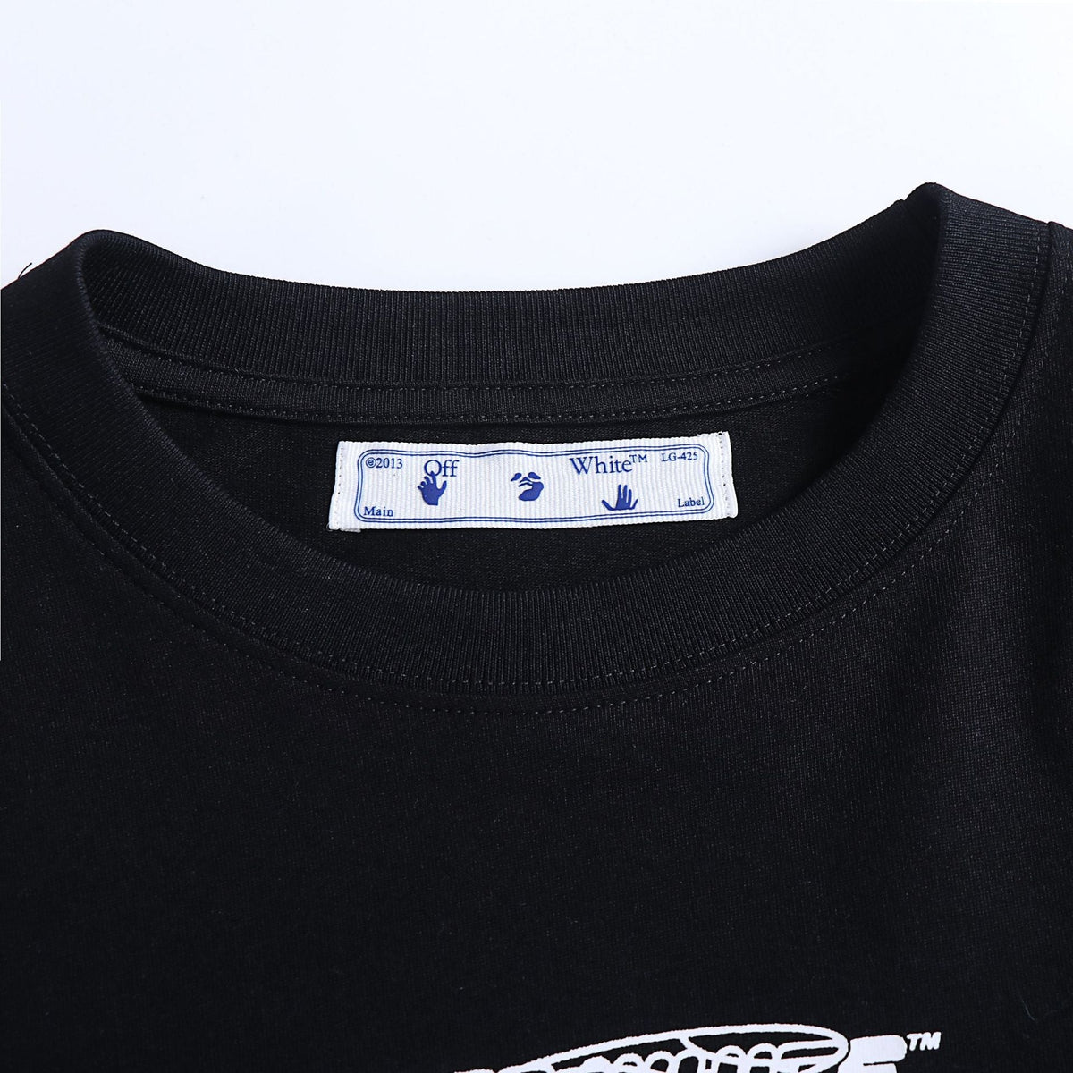 OFF-WHITE Figure Outline Arrow Frame T-Shirt