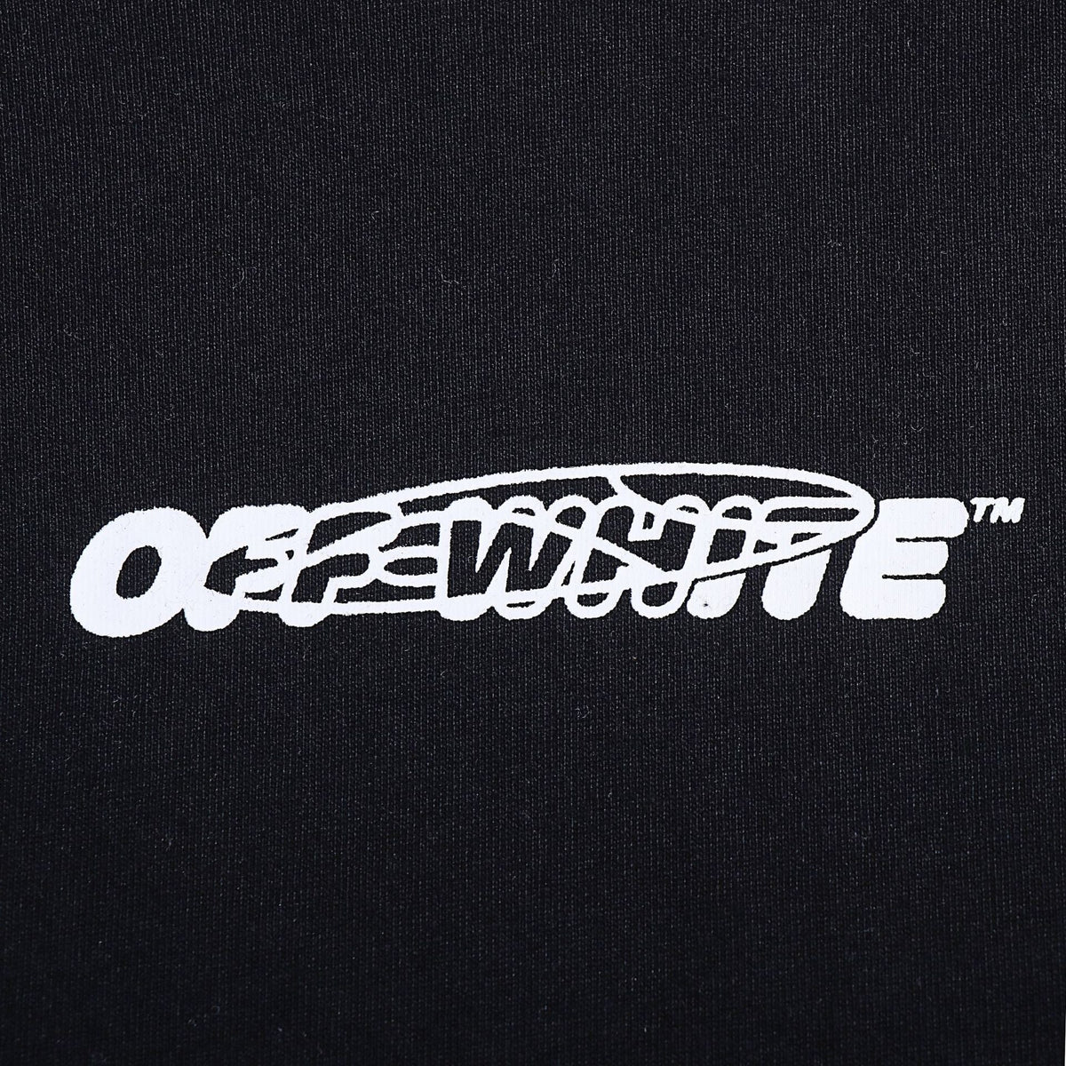 OFF-WHITE Figure Outline Arrow Frame T-Shirt