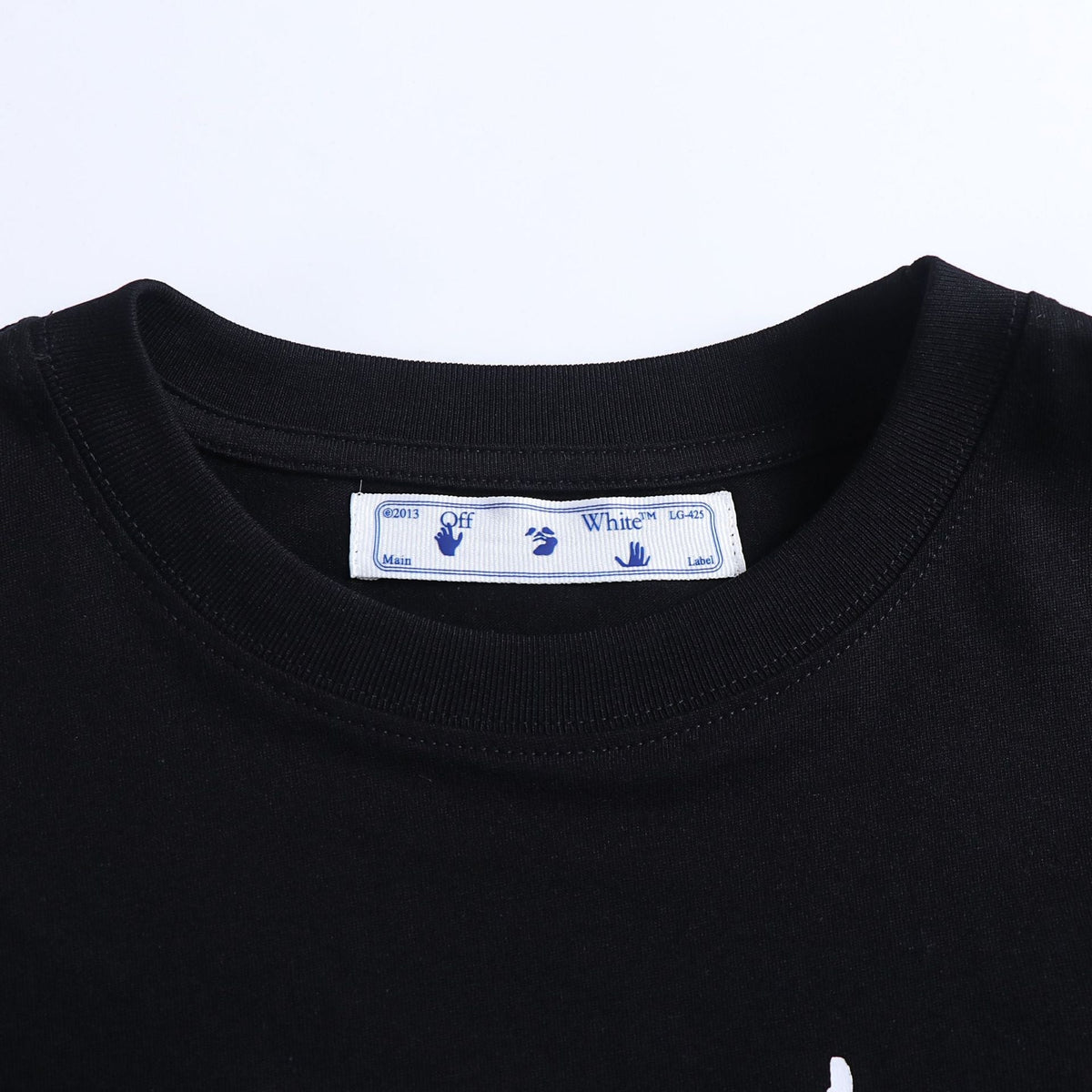 OFF-WHITE 'Evil Thoughts' Basquiat Skull Graphic T-Shirt