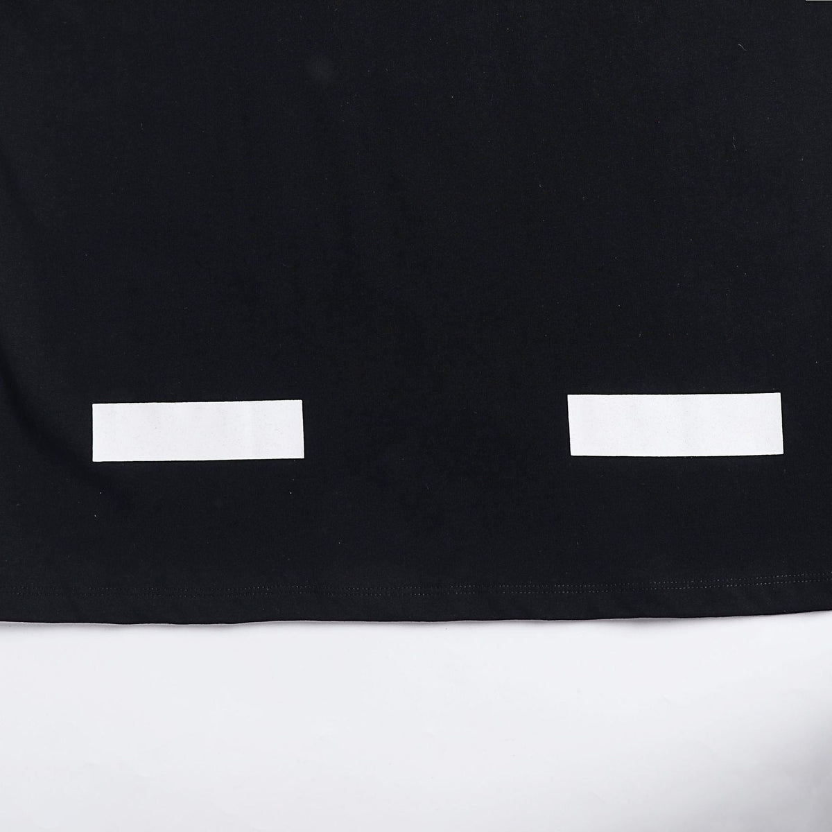 OFF-WHITE Diagonal Stripes 'WHITE' Graphic T-Shirt