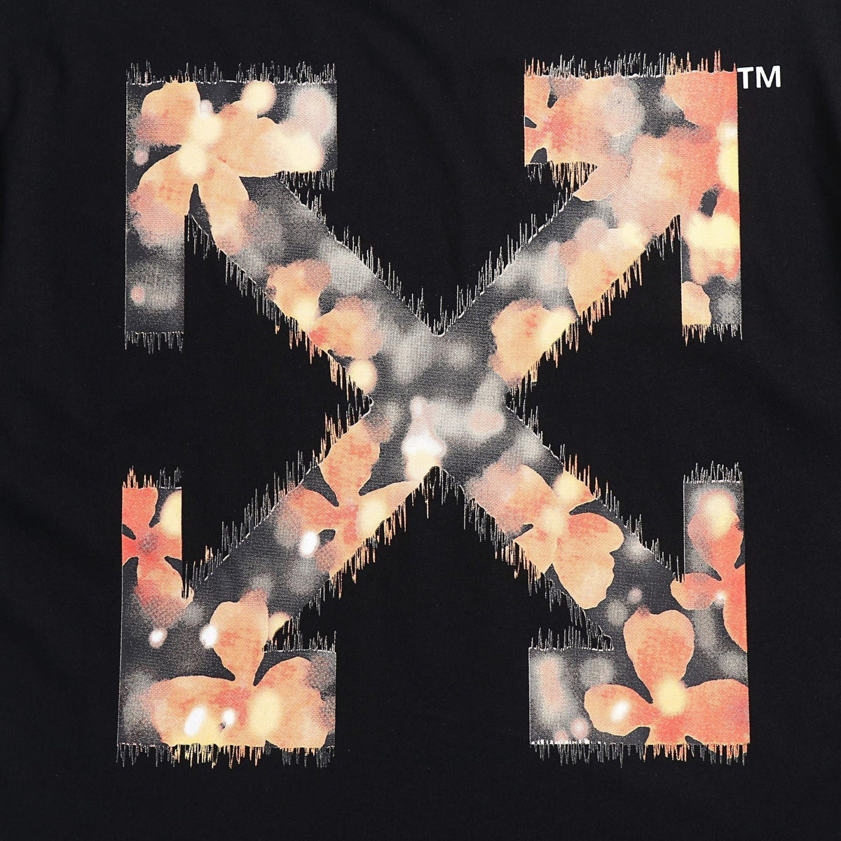 OFF-WHITE Floral Arrow Graphic T-Shirt