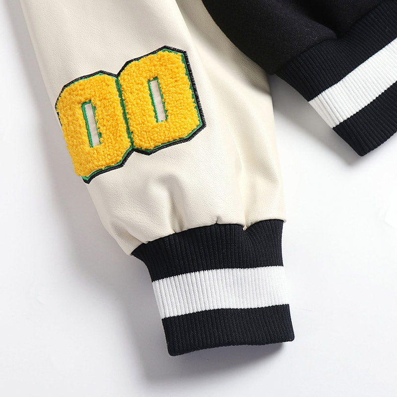 OFF WHITE Baseball Jacket – Classic Streetwear Edition