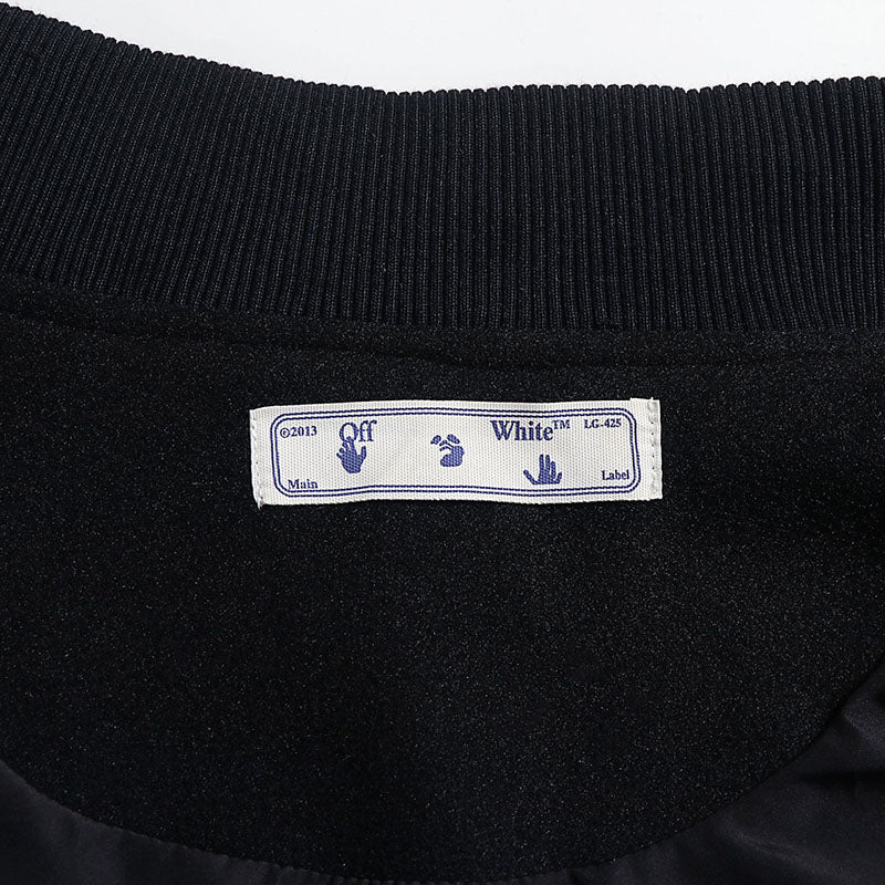 OFF WHITE Baseball Jacket – Premium Streetwear Layer