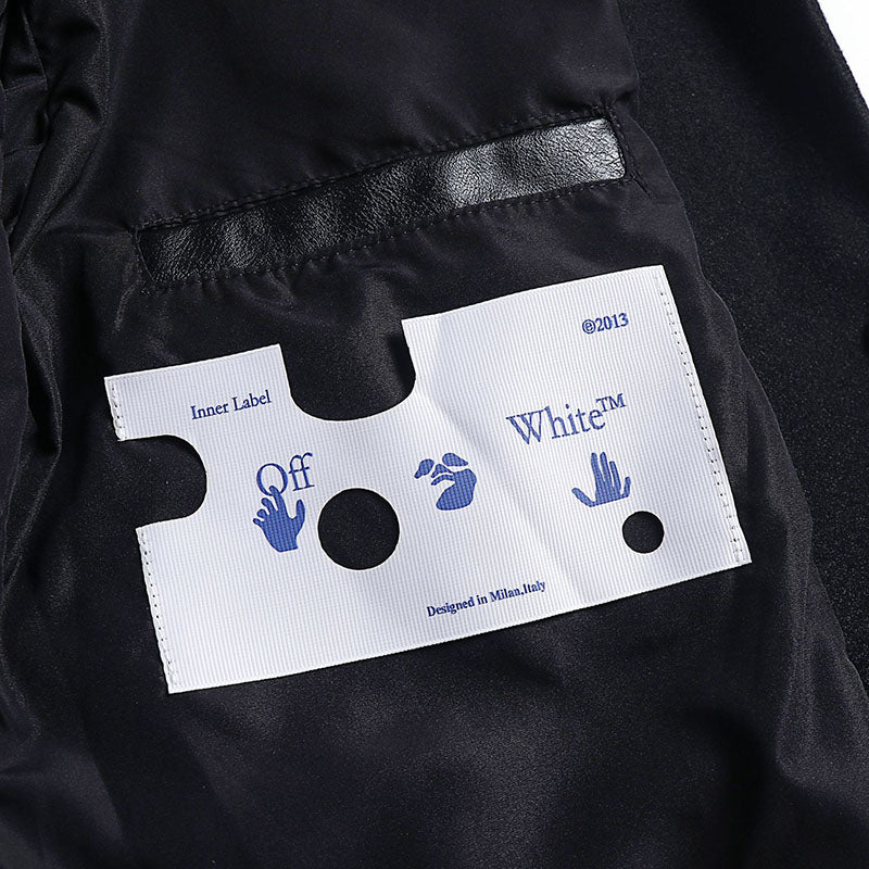 OFF WHITE Baseball Jacket – Premium Streetwear Layer