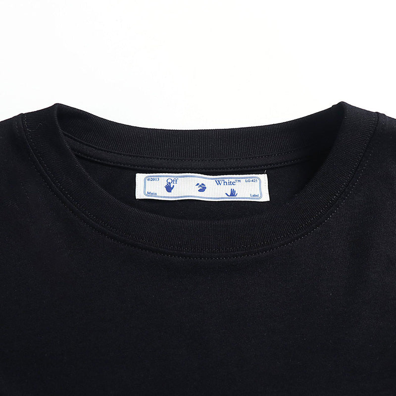 OFF-WHITE Slim Fit 'Kiss' Graphic Print T-Shirt