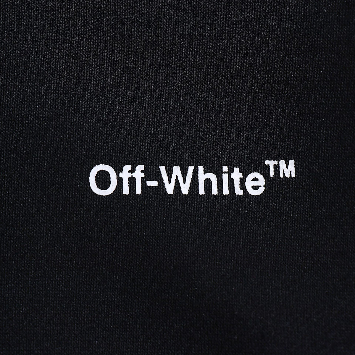 Off-White Chain Arrow Zip Hoodie – Black Fleece