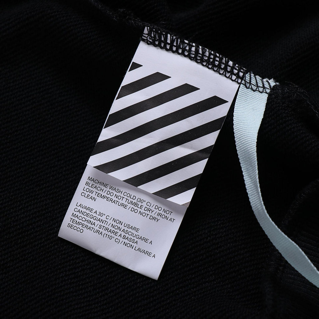 Off-White Zip-Up Hoodie — 100% Cotton Fleece
