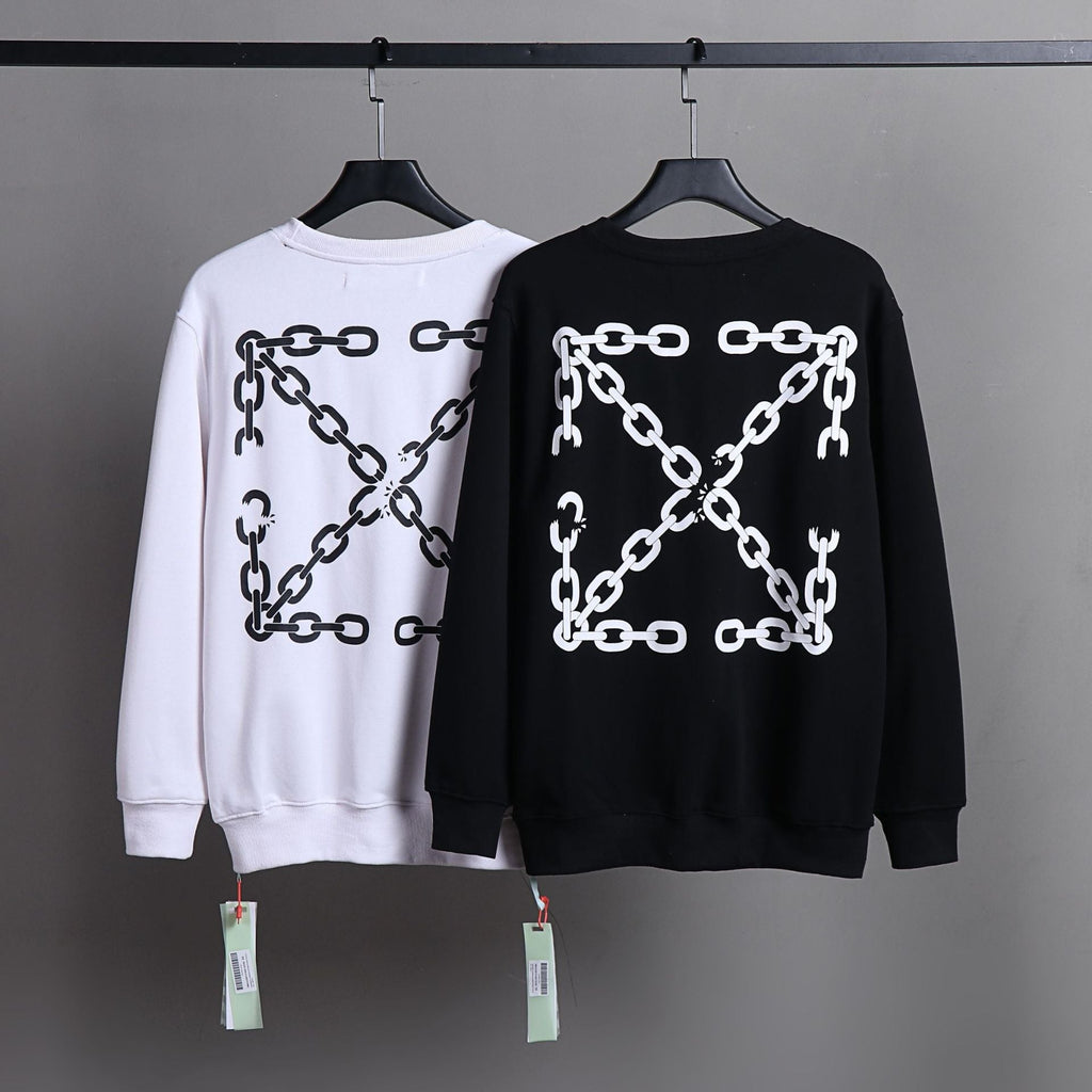 Off-White Premium Fleece Crewneck Sweatshirt