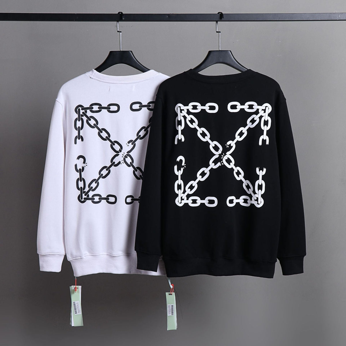 Off-White Premium Fleece Crewneck Sweatshirt
