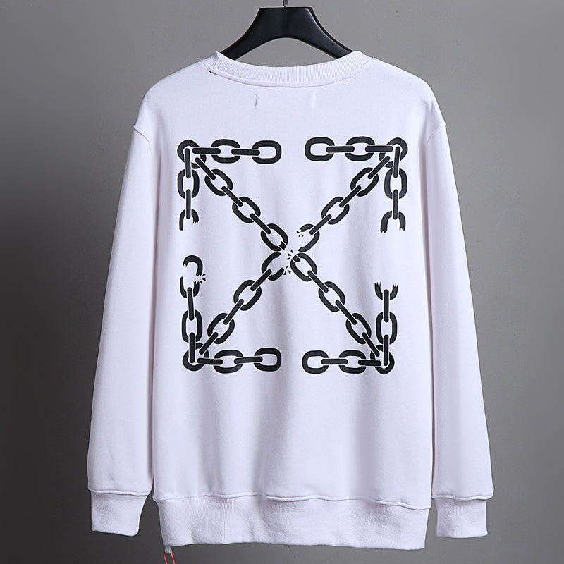 Off-White Premium Fleece Crewneck Sweatshirt