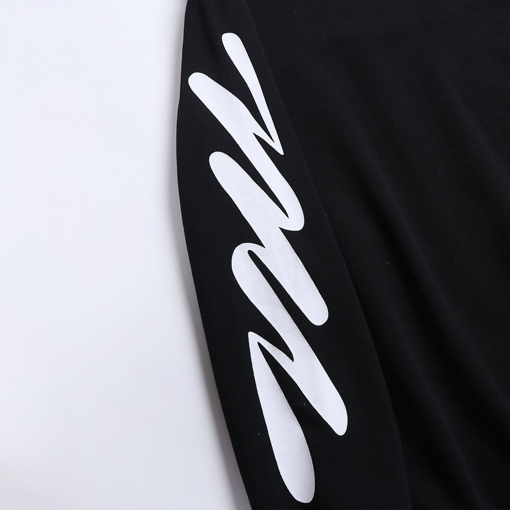 Off-White Oversized Fleece Crewneck Sweatshirt