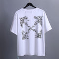 OFF-WHITE "Paper Clip" Arrow Graphic T-Shirt