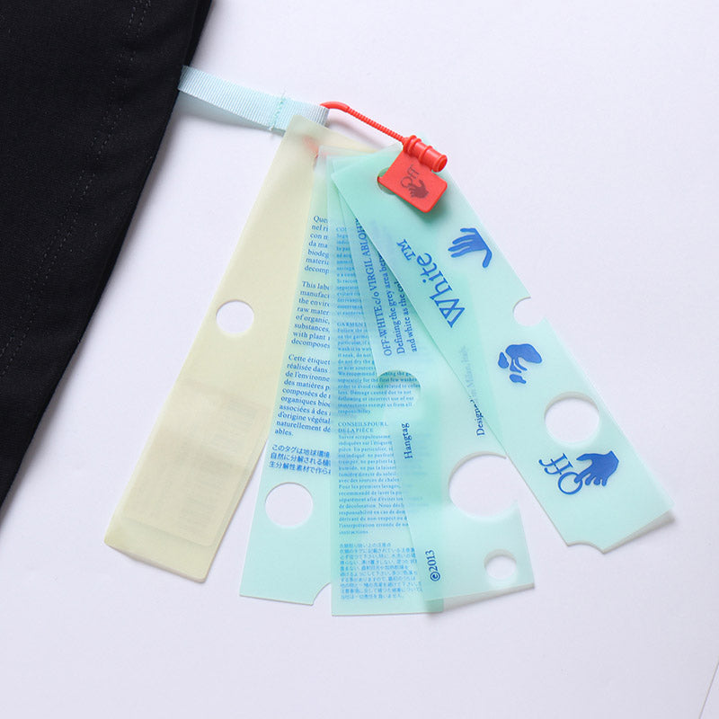 OFF-WHITE "Red Brushstroke" Arrow Graphic T-Shirt