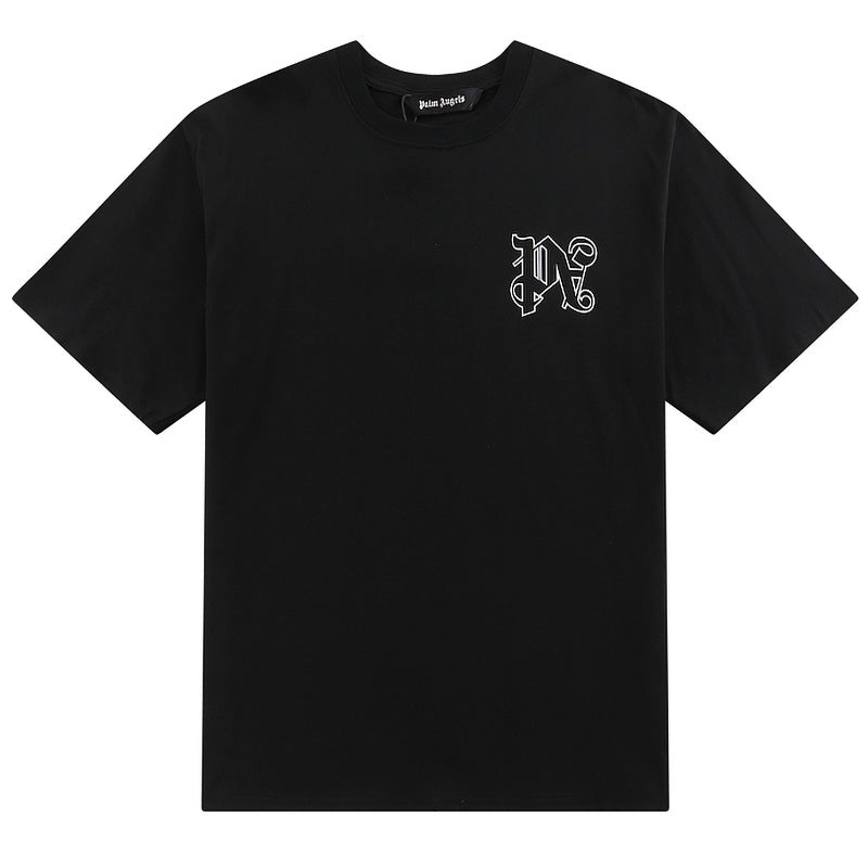 Palm Angels Monogram Regular T-Shirt – 100% Cotton