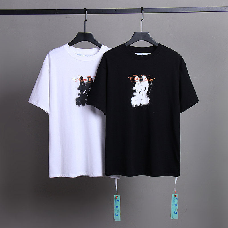 Off-White Cartoon Golden Ratio Arrows T-Shirt