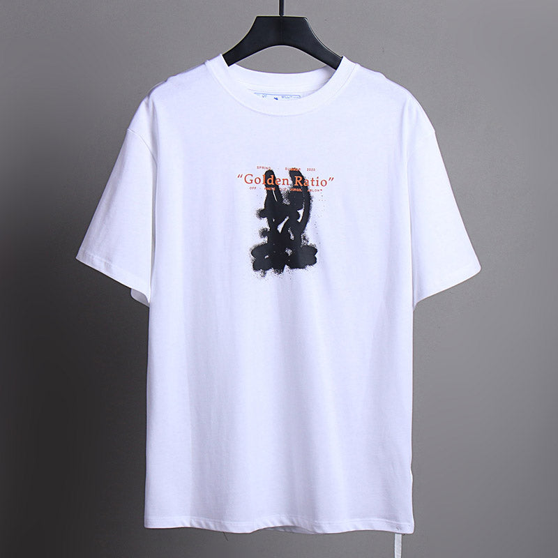Off-White Cartoon Golden Ratio Arrows T-Shirt