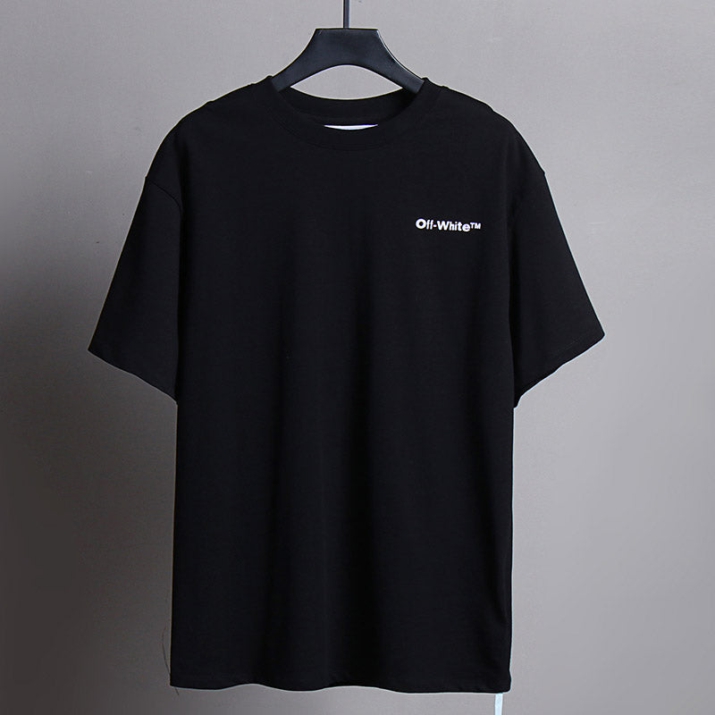 Off-White Alphabet Arrow Pattern-Print T-Shirt