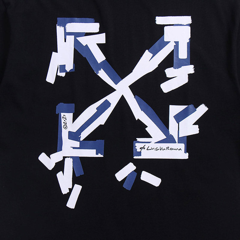 Off-White Alphabet Arrow Pattern-Print T-Shirt