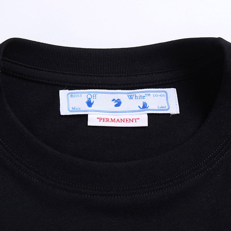 Off-White Cartoon Pattern Printing T-Shirt