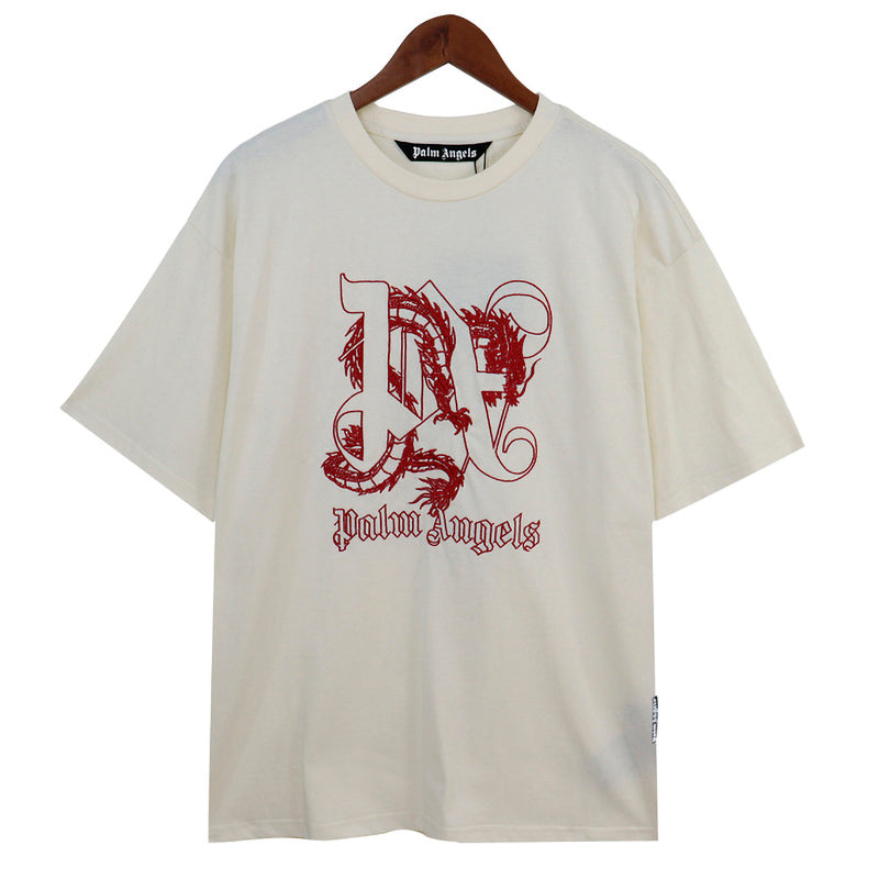 Palm Angels Year of the Dragon Limited Print T-Shirt – 100% Cotton