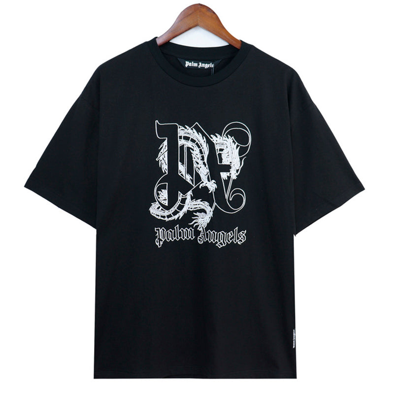 Palm Angels Year of the Dragon Limited Print T-Shirt – 100% Cotton