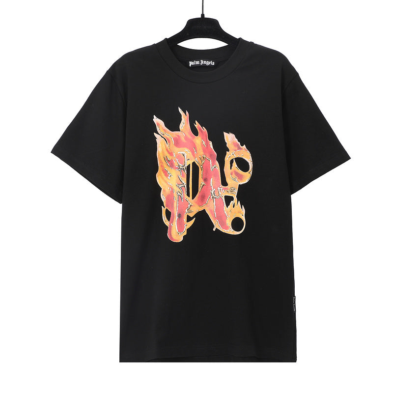 Palm Angels Essential Logo T-Shirt – 100% Cotton
