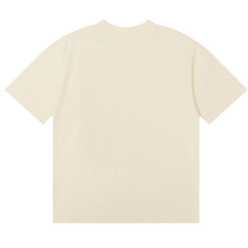 RHUDE Black Hills Rally T-Shirt – White / Apricot / Black