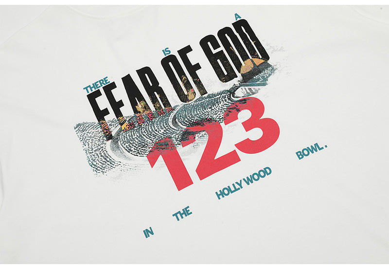 Fear of God x RRR123 Hollywood Bowl Tee – White