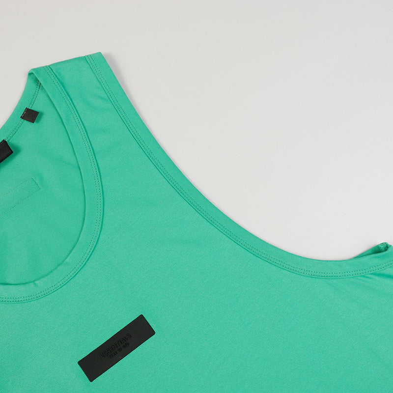 Fear of God Double Line Logo Decoration Sleeveless T-Shirt – Multiple Colors