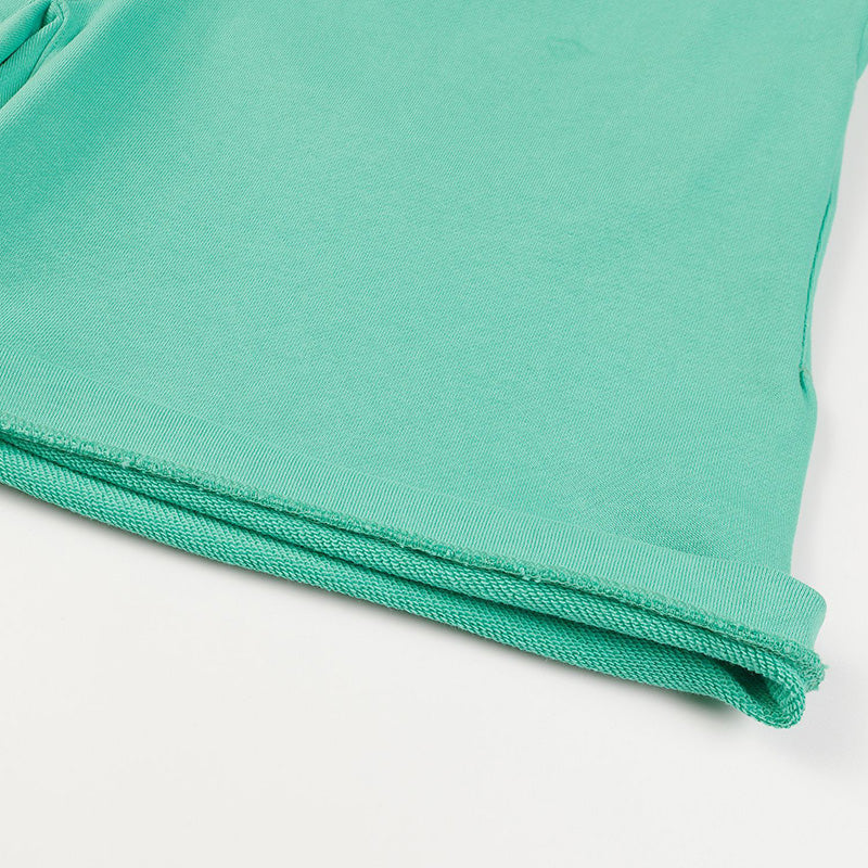 Fear of God Season 9 Multi-Line Letter Print Shorts – Mint Green / Ink Black